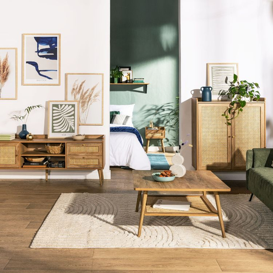 Styl mid-century modern v malém bytě