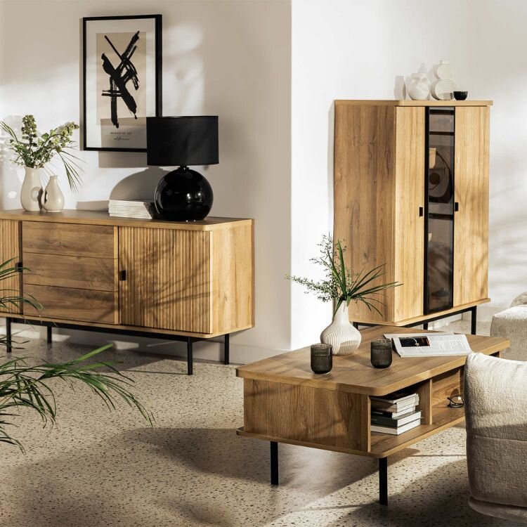 Obývací pokoj s nábytkem z kolekce LUCIA.