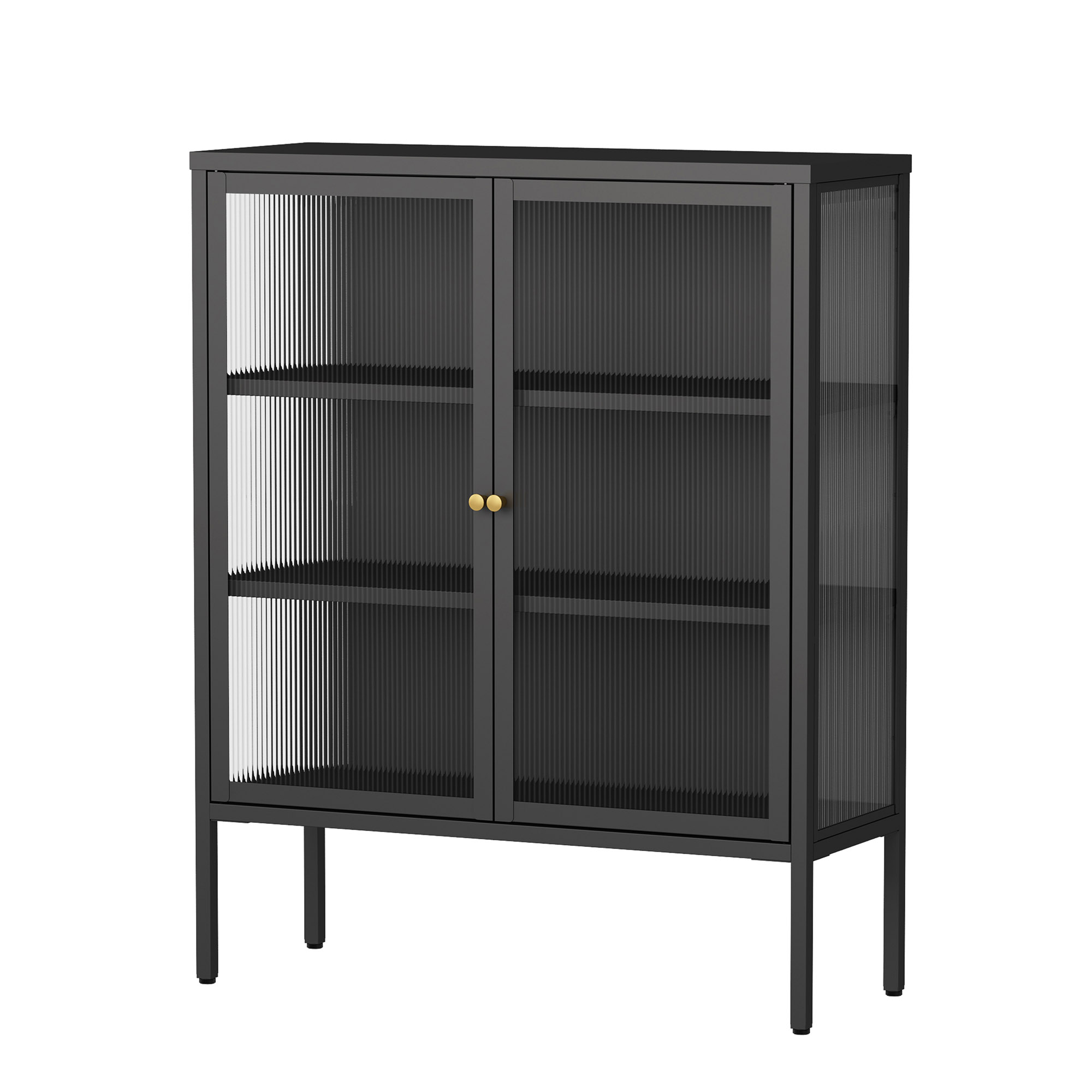 Vitrína s prosklenými boky SOLENO agatanabytek.cz