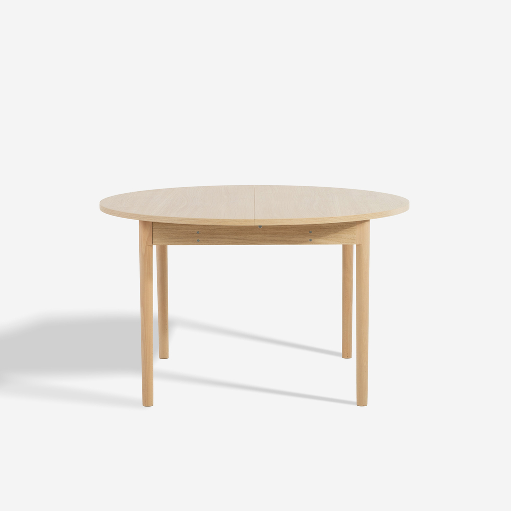 Kulatý rozkládací stůl CALASETTA 130-165 cm