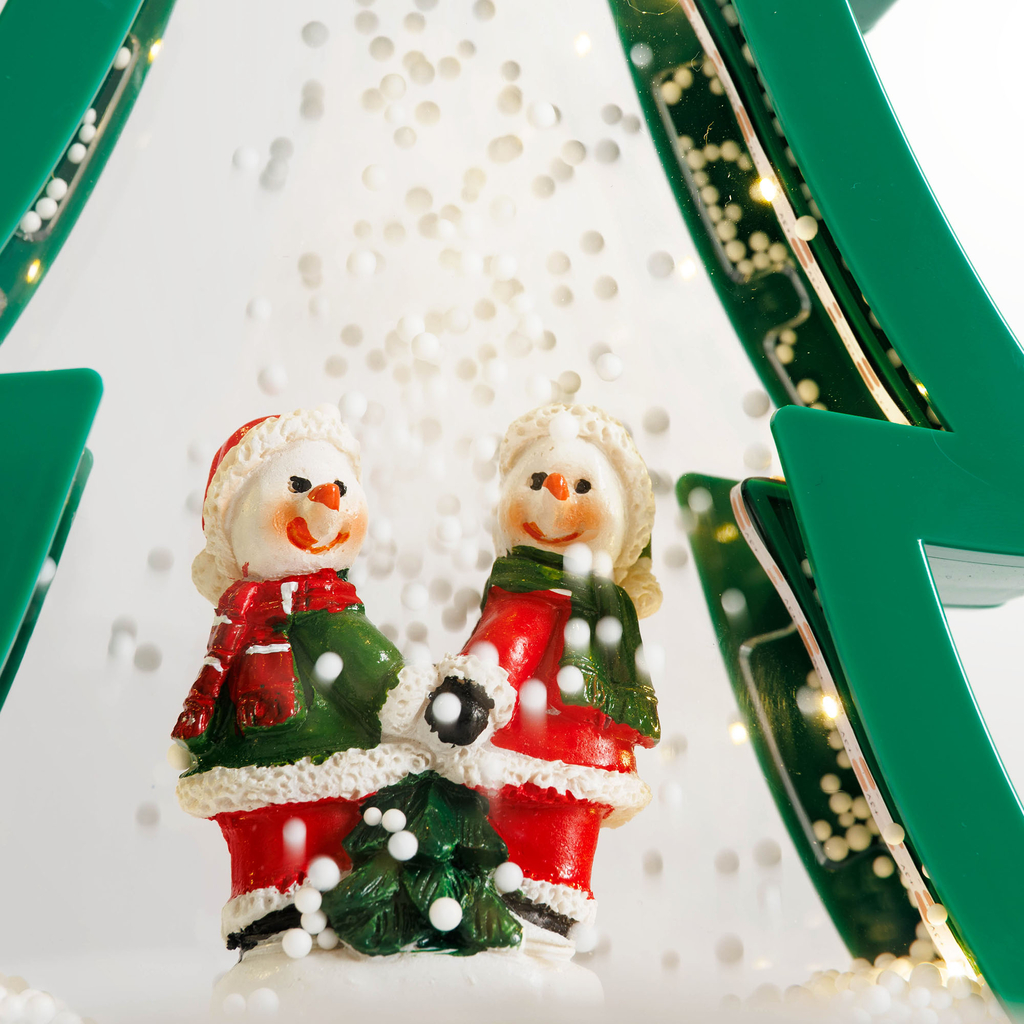 Hrající stromeček LED dekorace