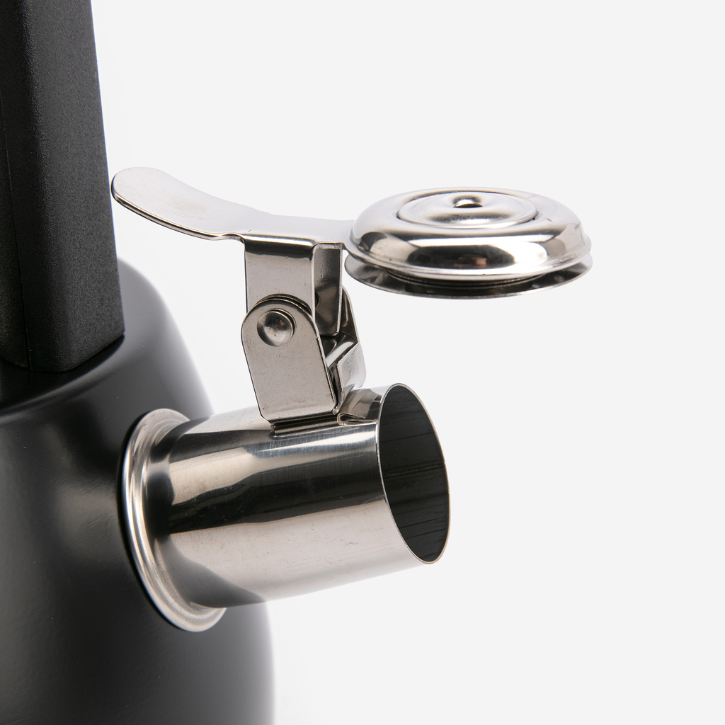 Konvice s píšťalkou černá 2000 ml