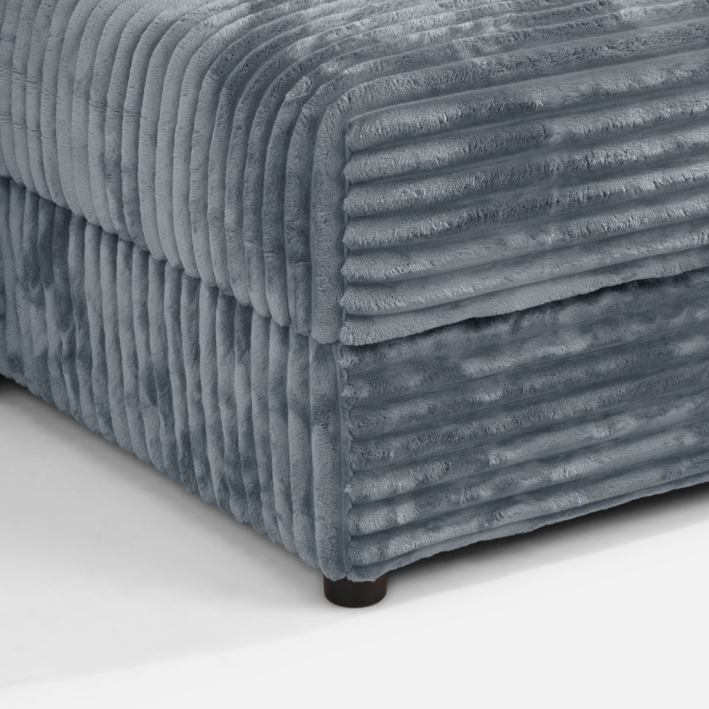 Křeslo loveseat šedé NOEMI