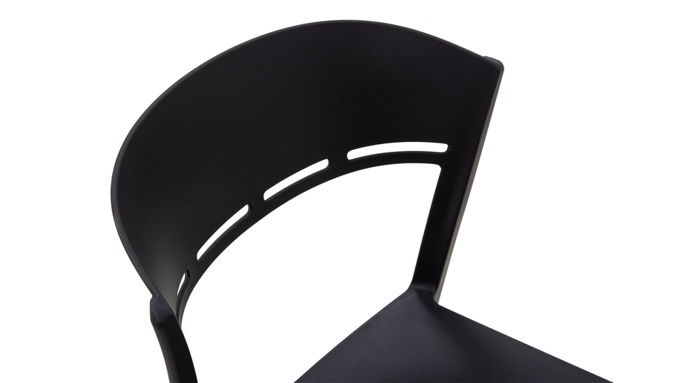 Jídelní židle KNITT černá