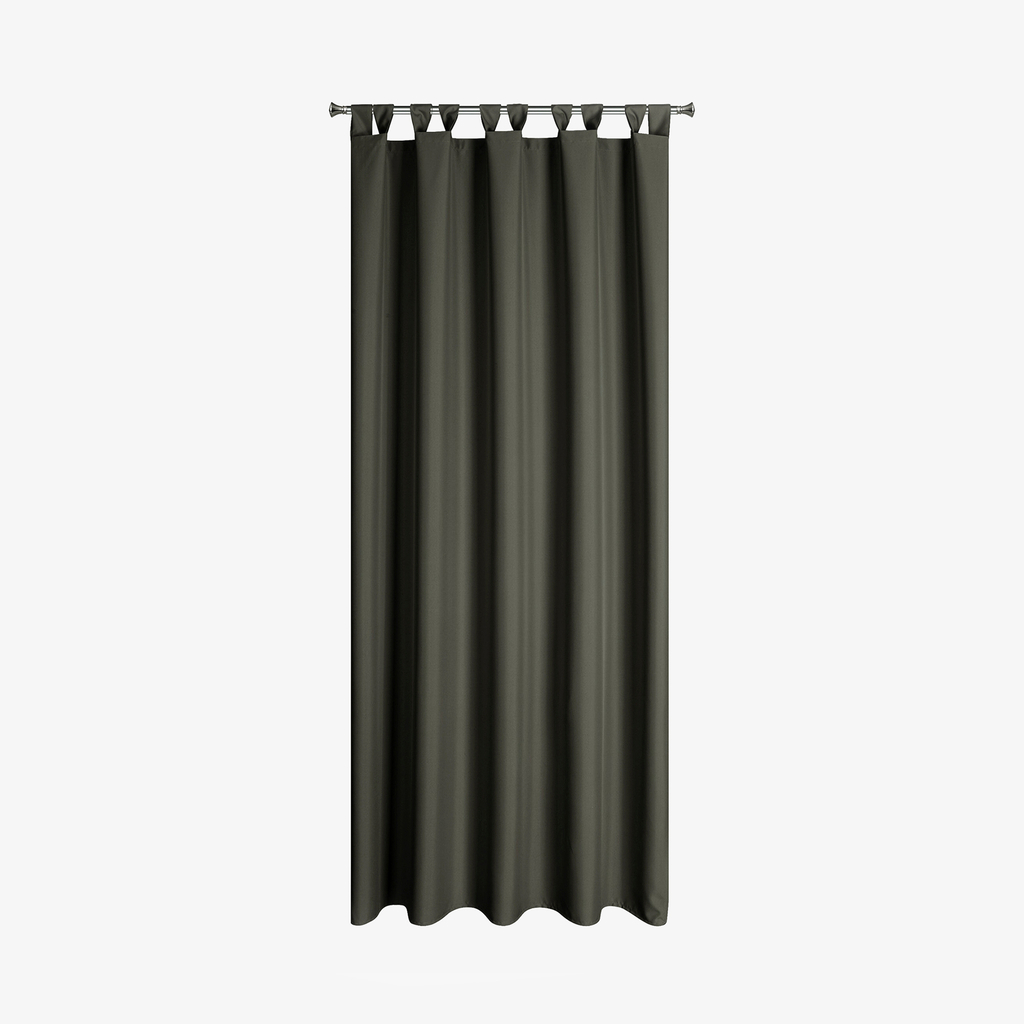 Závěs na terasu s pásky na suchý zip grafitový GARDEN 155x220 cm