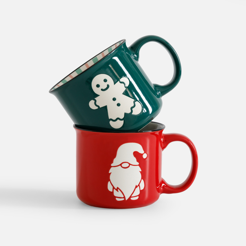 Vánoční hrnek zelený 530 ml