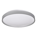 Stropní LED svítidlo/plafón kulaté ORO-NUBE 24W stříbrná