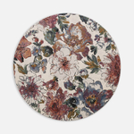 Kulatý koberec s květinami SORRENTO 160 cm