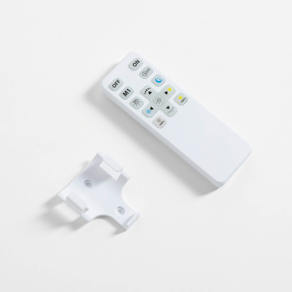 Stropní svítidlo LED v černo-zlatém rámu LUMENZ s dálkovým ovládáním