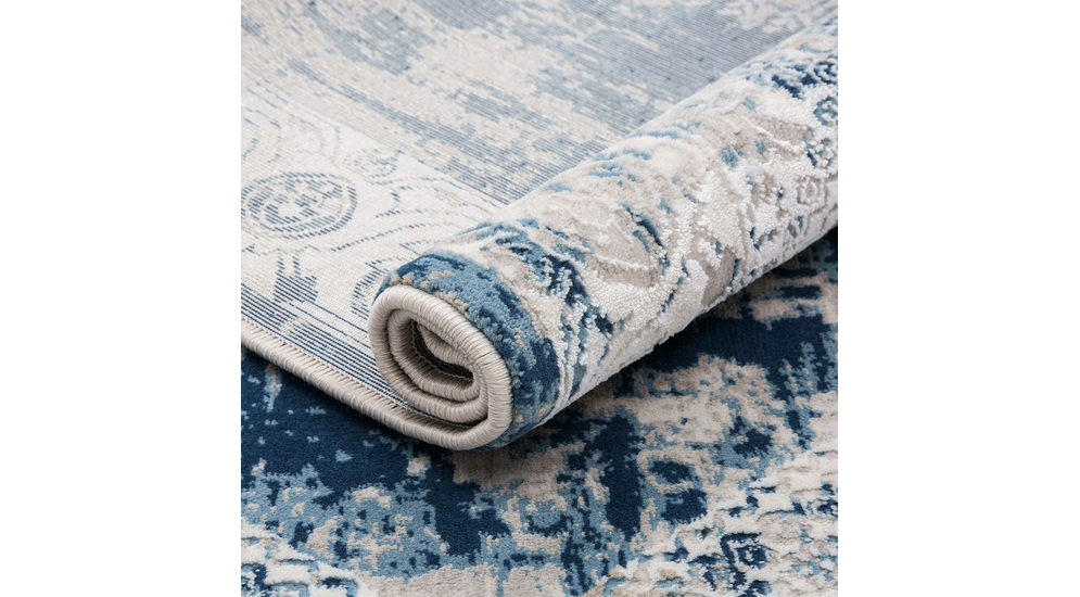 Modrý vintage koberec MONAKO 80 x 150 cm