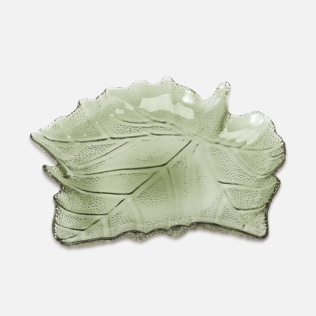 Dekorativní tác, list, 26 cm, MIX