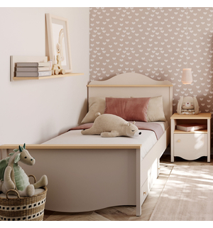 Dětská postýlka s matrací MIA 90x200 cm