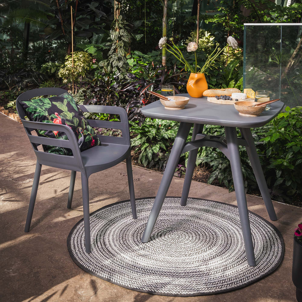 Kulatý boho koberec GINO 120 cm