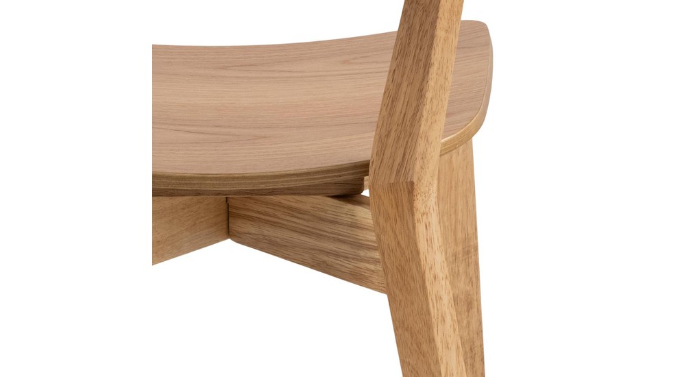 Dřevěná retro židle BLACKY
