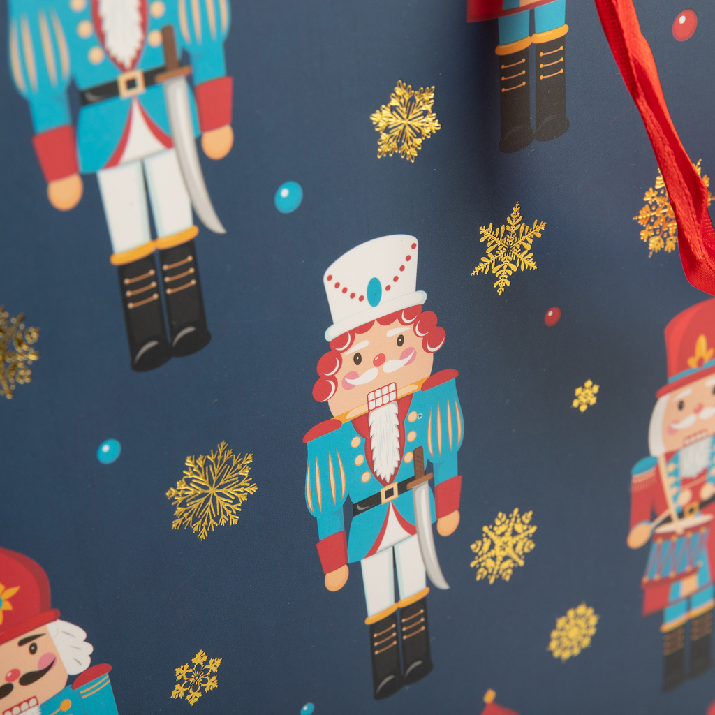 Vánoční dárková taška 41 cm MIX