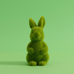 Zelená velikonoční figurka ZAJÍC 17 cm