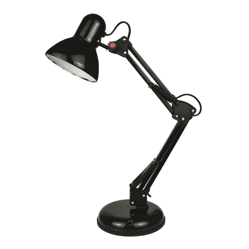Černá stolní lampa GARITA T51S-BK