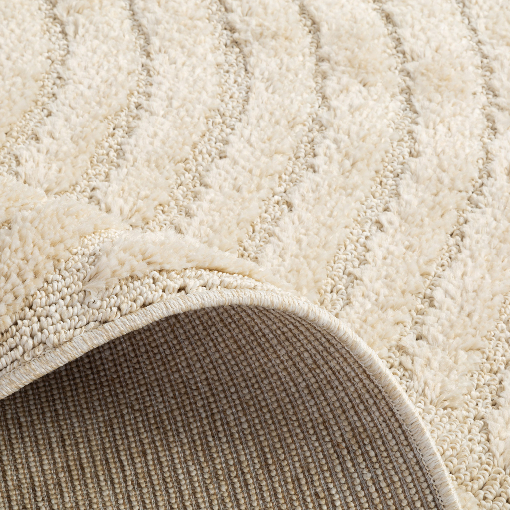 Krémový koberec LA CASA 3D 160x230 cm