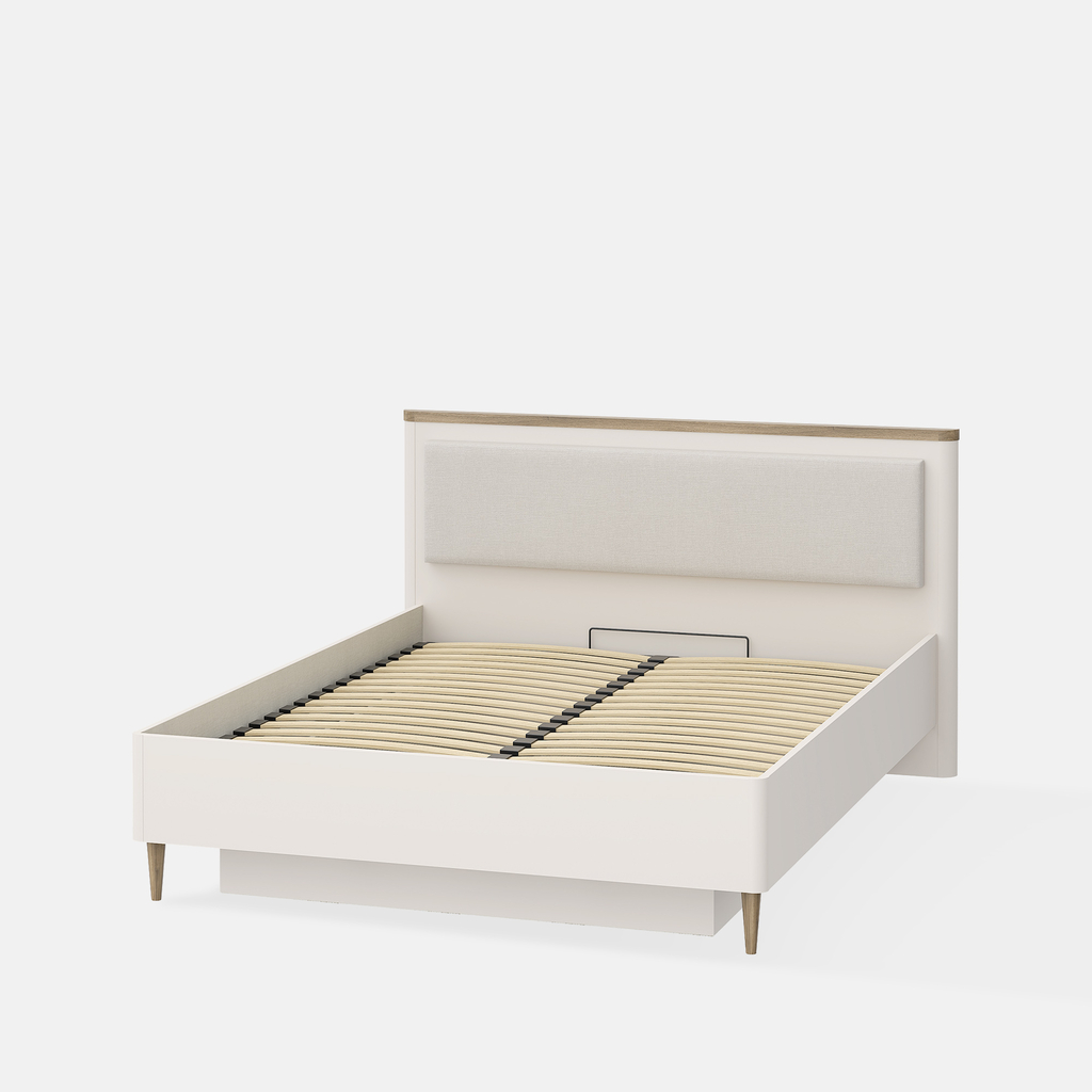 Postel s čalouněným čelem a roštem LACETTI 160x200