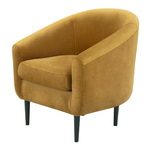 Hořčicové křeslo MILTON