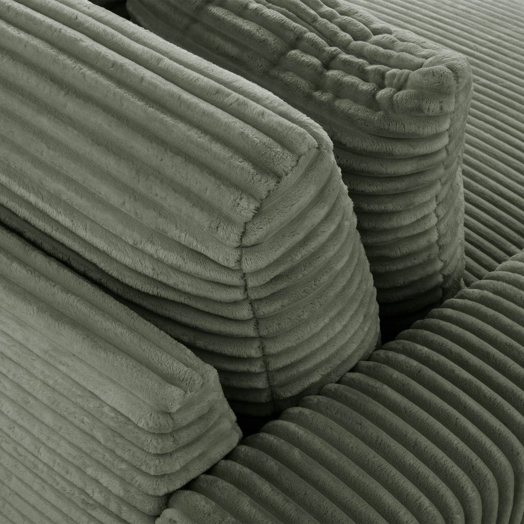 Křeslo loveseat zelené NOEMI