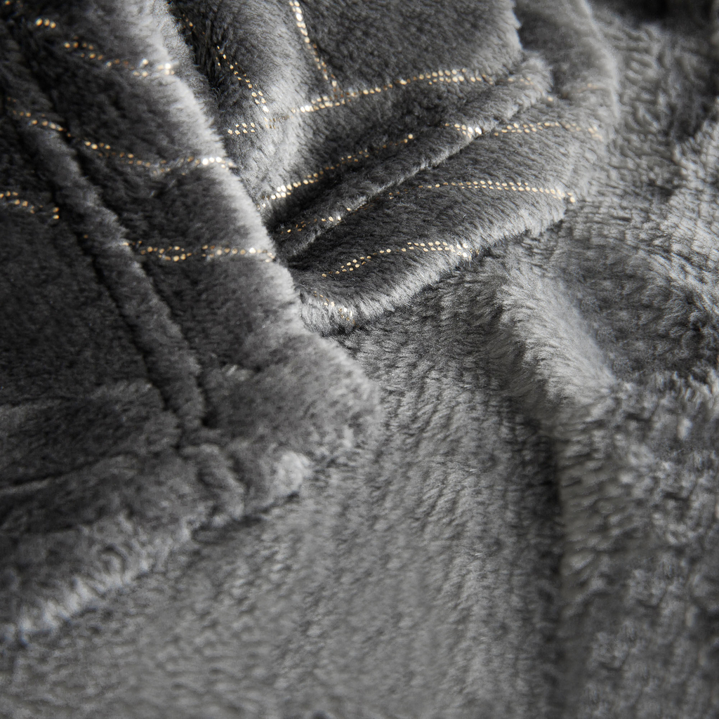 Šedá deka CHEVAL 130x160 cm