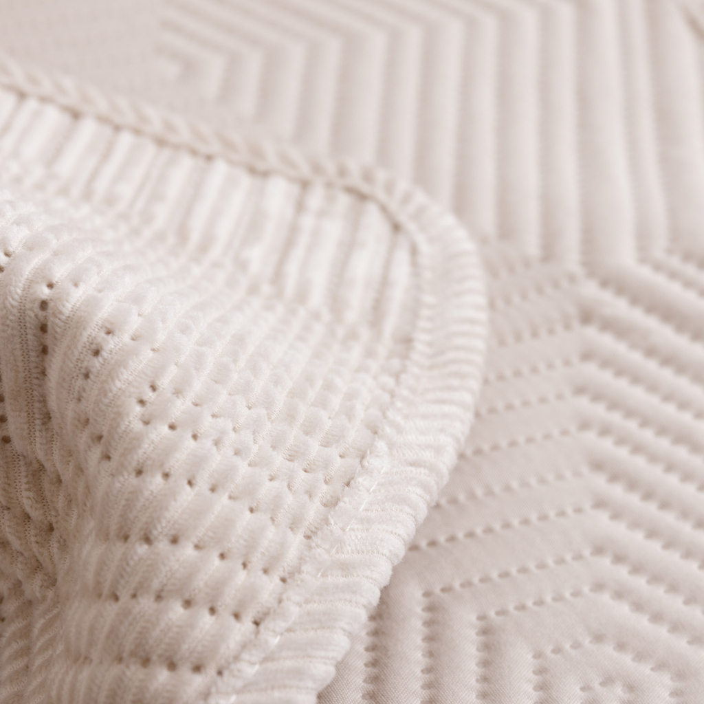 Krémový přehoz na postel HYPNOSE 180x200 cm