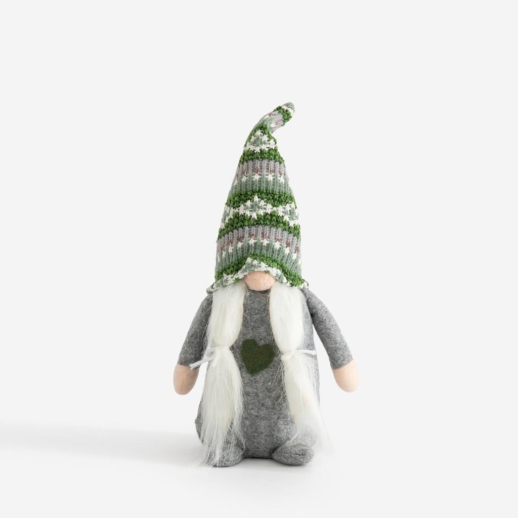 Dekorace SKŘÍTEK dívka zelená 35 cm