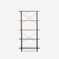 Regál na kovových nohách TUMILLO