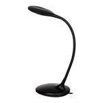 Černá stolní LED lampa ORO LETTA