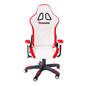 Červenobílá herní židle ASTRO