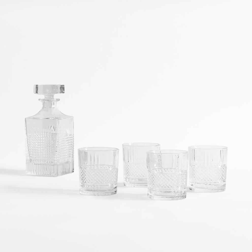 Sada na whisky CRISTAL - 5 dílů
