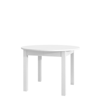 Stůl bílý AVIEN 105-225 cm