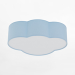 Pastelově modré stropní svítidlo CLOUD MINI 2
