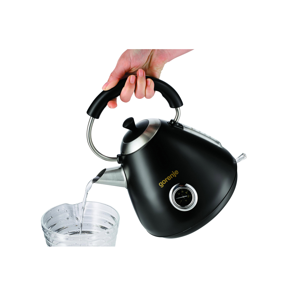 Rychlovarná konvice GORENJE CLASSICO černá K17CLBK