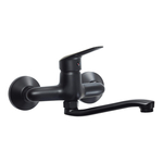 Umyvadlová baterie nástěnná nero BORO