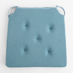 Modrý podsedák na židli LUPPA 40x40 cm