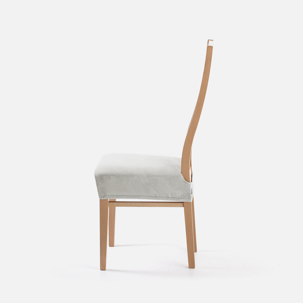 Potah na židli stříbrný SENTO 40x40