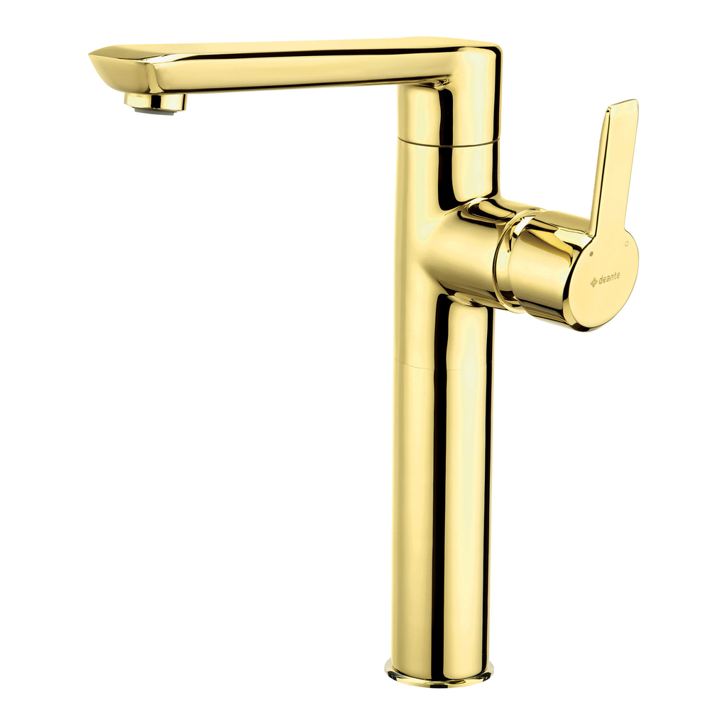 Umyvadlová baterie vysoká BQA Z20K zlatý lesk ARNIKA