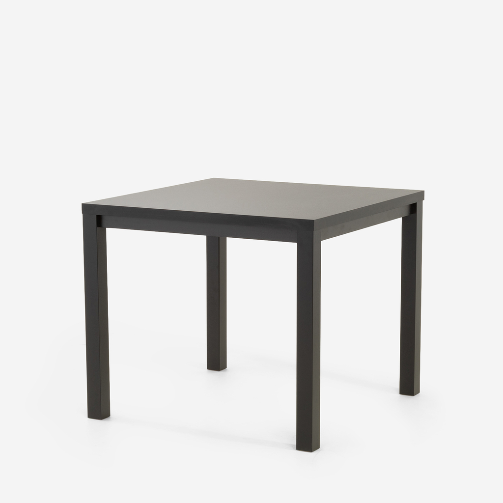 Malý stůl černý mat JUNI 90 cm