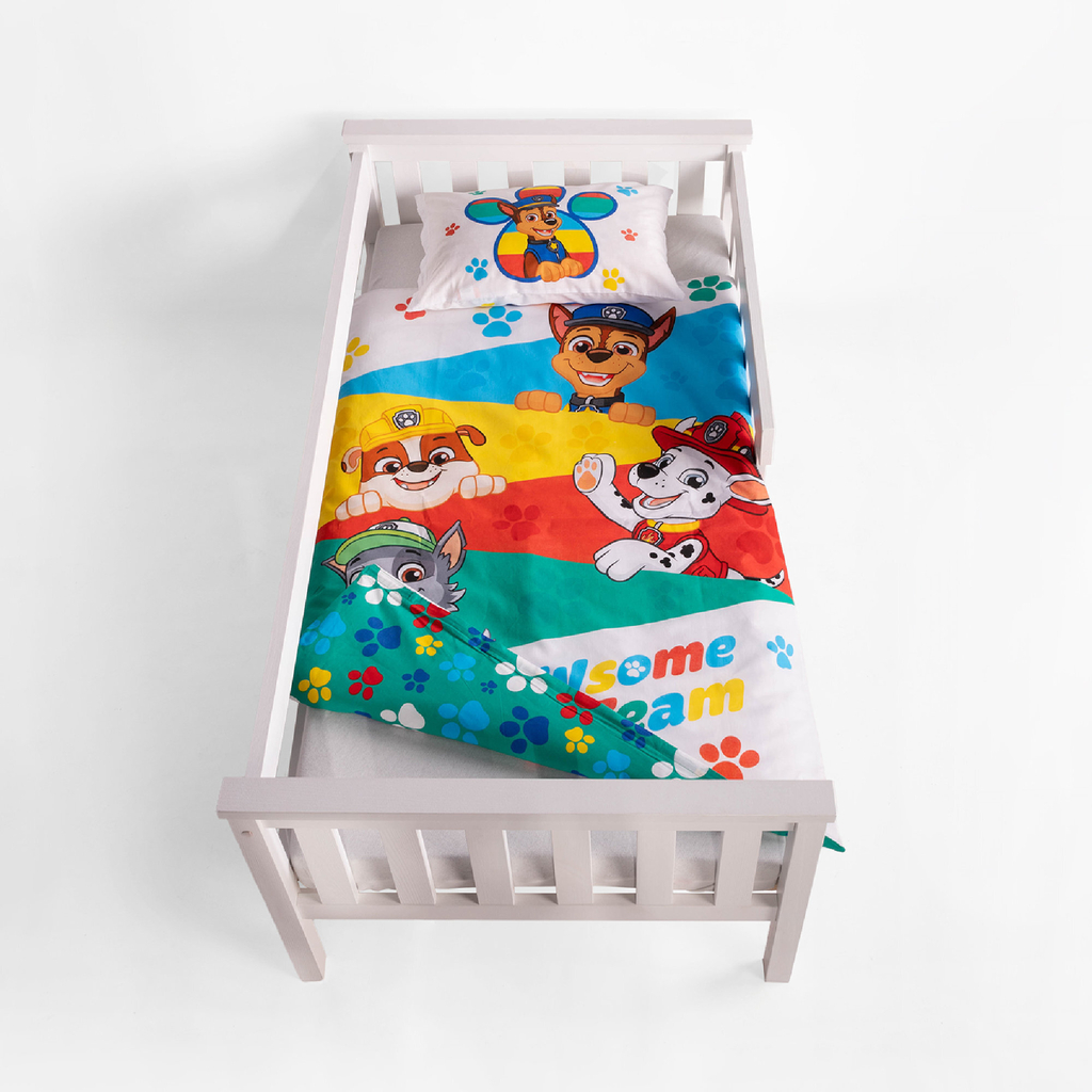 Dětské bavlněné povlečení PAW PATROL 100x135 cm