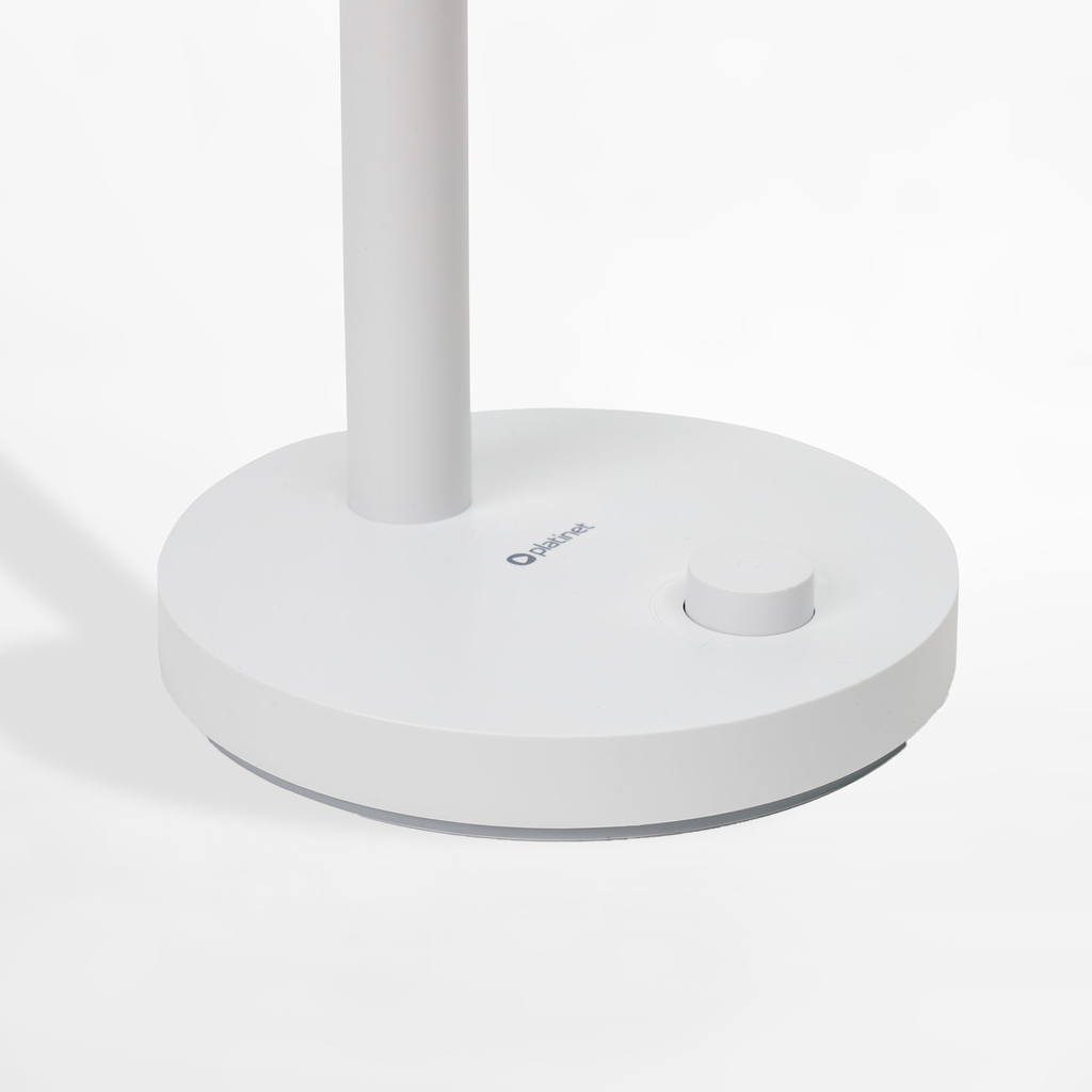 Bílá LED stolní lampa PDL806