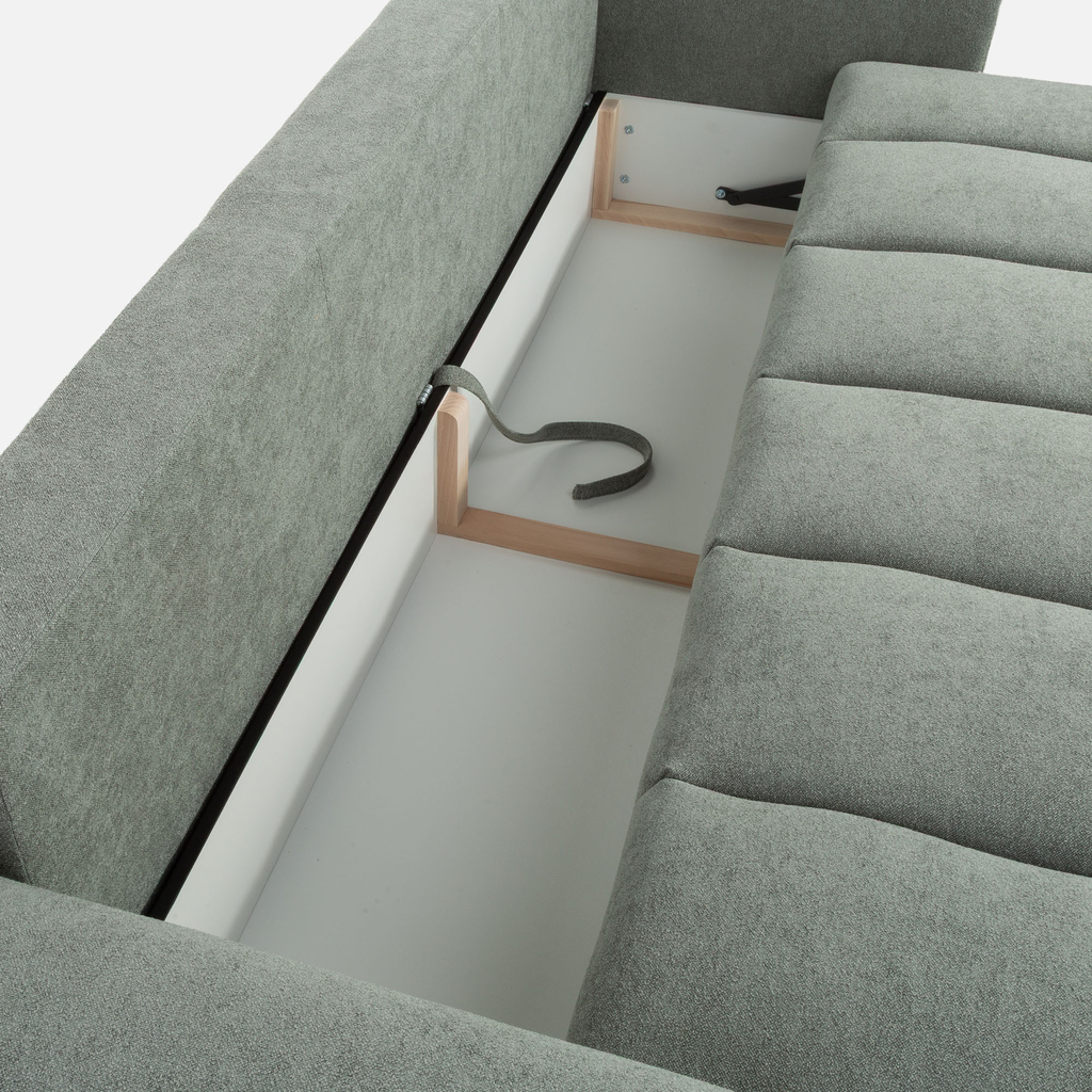 Rozkládací pohovka 3místná šalvějová PASSO