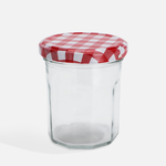 Skleněná nádoba s kovovým víkem 190 ml