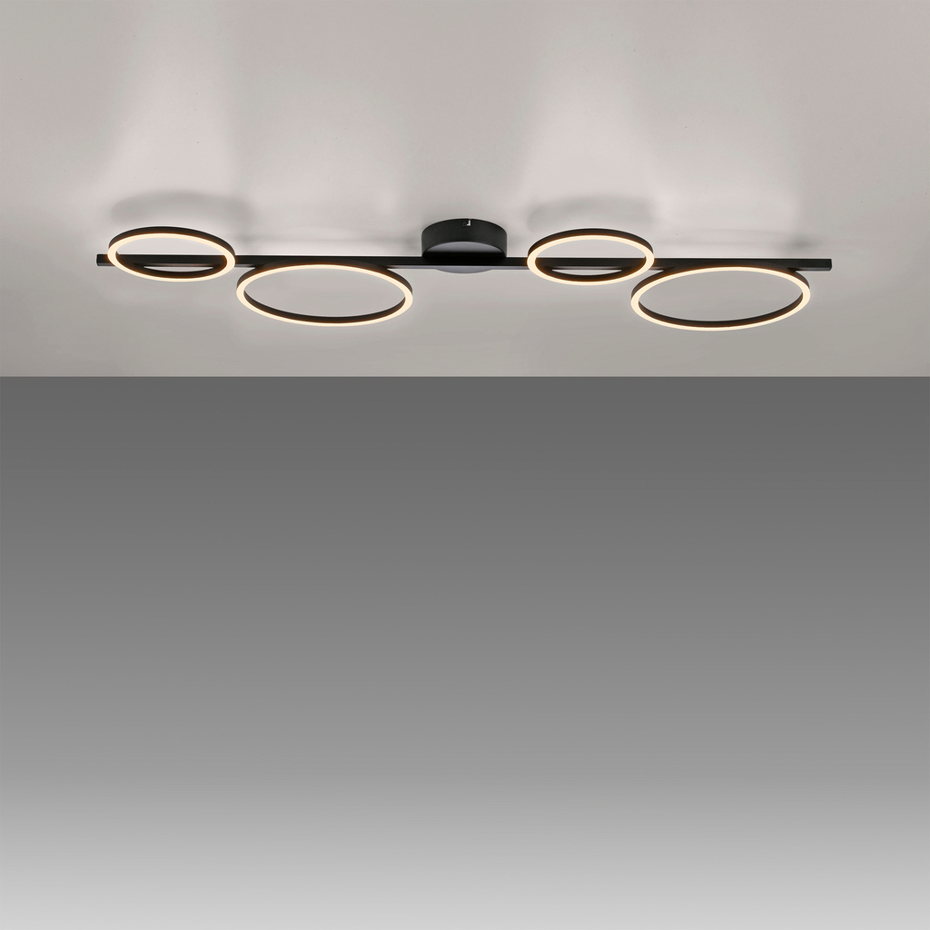 Stropní LED svítidlo MINI RITUS černé