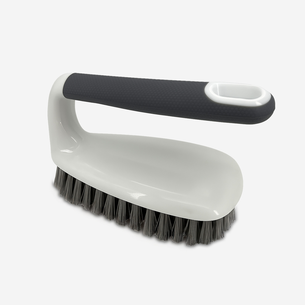 Bílý čisticí kartáč