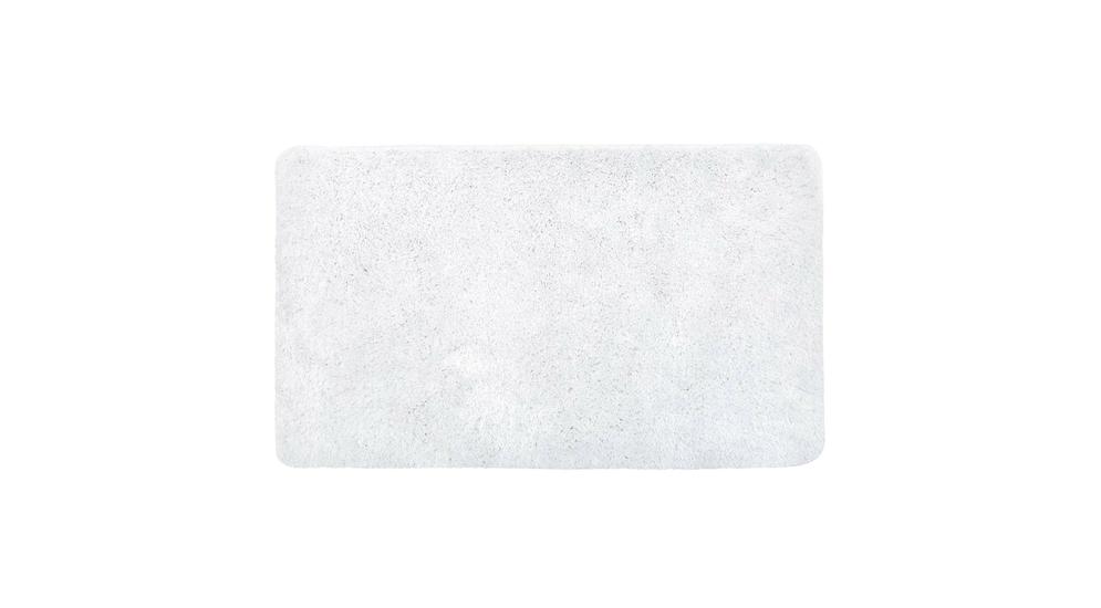 Koupelnová předložka glamour bílá 50x80 cm