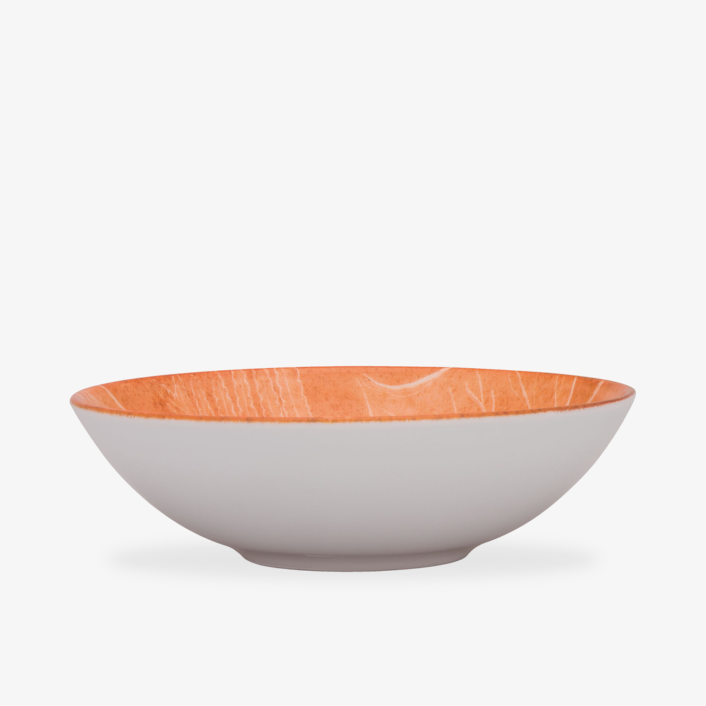 Porcelánová mísa ČTYŘI ROČNÍ OBDOBÍ 17,5 cm oranžová
