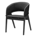 Dřevěná židle REZKA černá