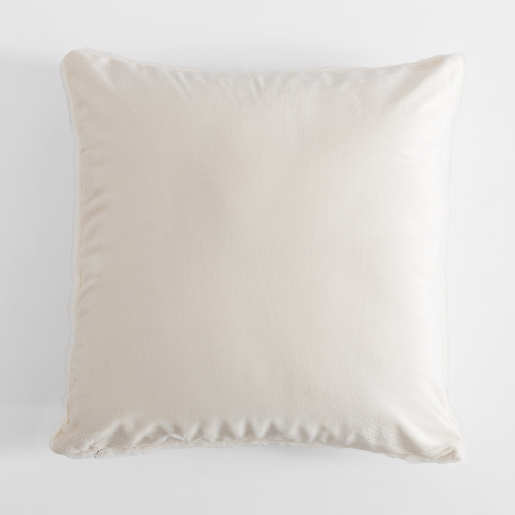 Vánoční povlak na polštář s větvičkou bílý LUCA 45x45 cm